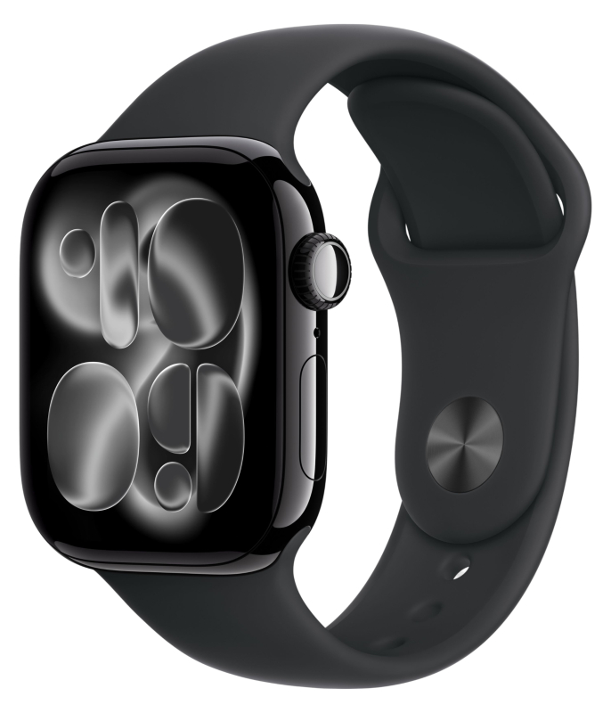 Apple Watch S11 42mm Jet Black Al Black SB S/M GPS