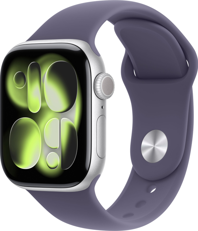 Apple Watch S11 42mm Silver Sport Band S/M