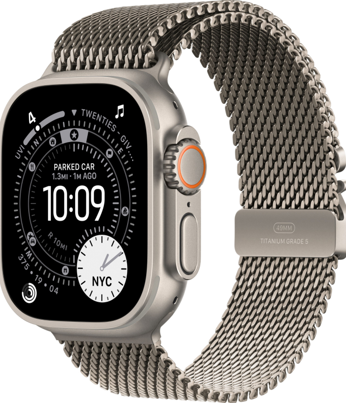 Apple Watch S11 46mm Gray Milanese Loop M/L