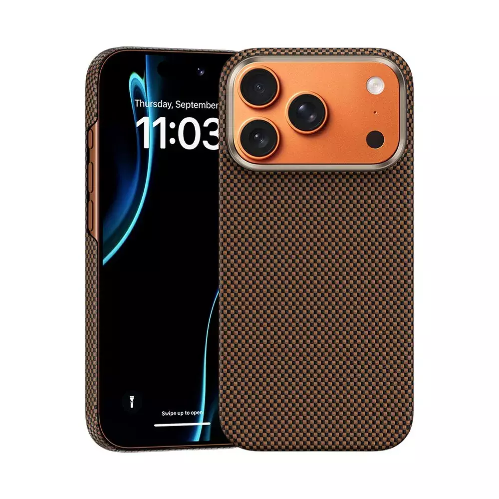 Чехол Benks ArmorGrid Case built with Kevlar для iPhone 17 Pro Max 6.9", цвет золотой (Gold)