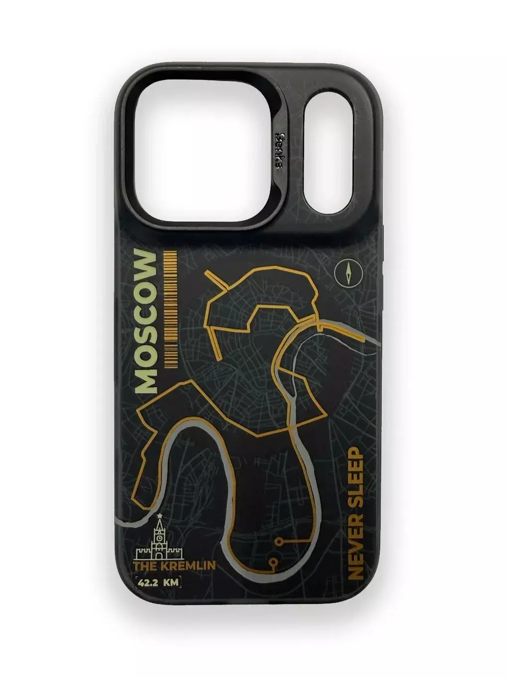 Чехол силиконовый Benks City MOSCOW Phone Case (MagSafe) для iPhone 17 Pro Max 6.9"