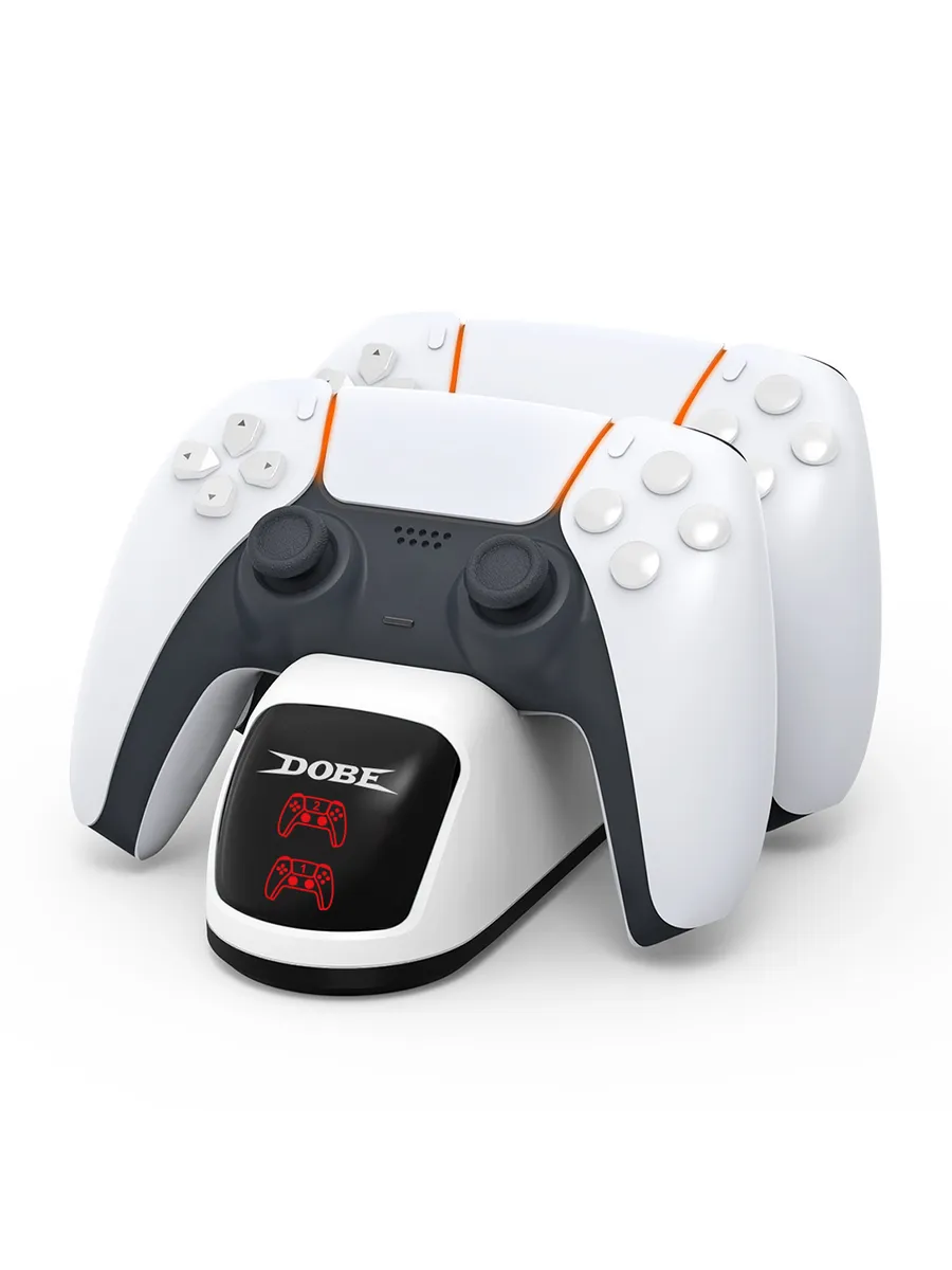 DOBE Станция для 2-х джойстиков DualSense PS5, TP5-0515B