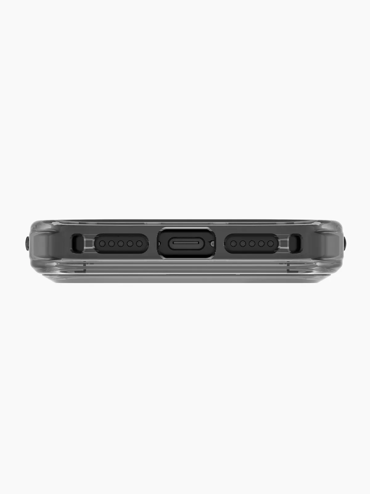 Чехол Uniq на iPhone 17 Pro, LifePro Xtreme AF MagSafe, бесшовный, ударопрочный, с усиленными углами AirLite, матовый, прозрачный с серым