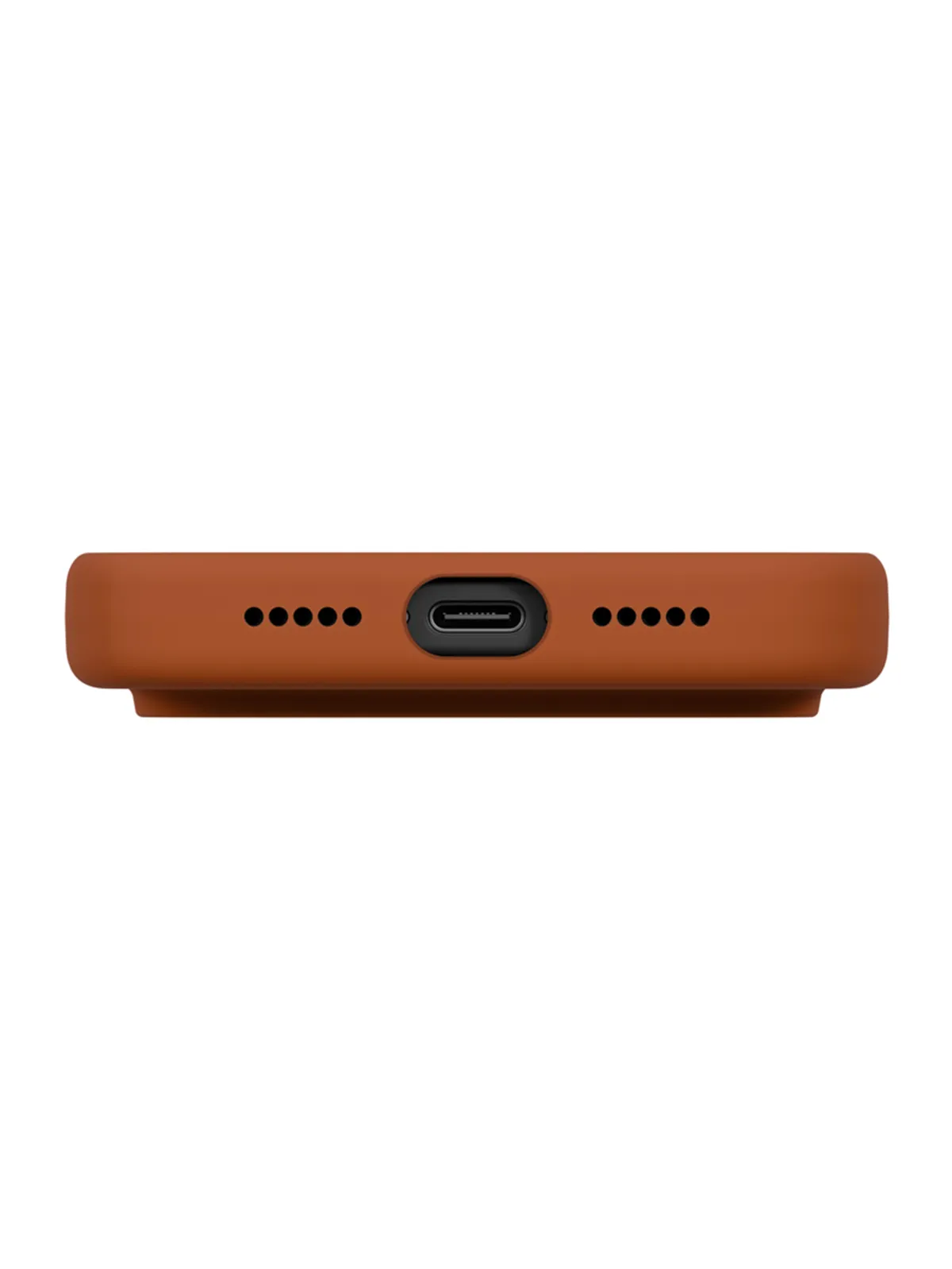 Чехол Uniq на iPhone 17 Pro, LINO MagSafe, силиконовый, с эффектом Soft-Touch, с рамкой для защиты камеры, оранжевый