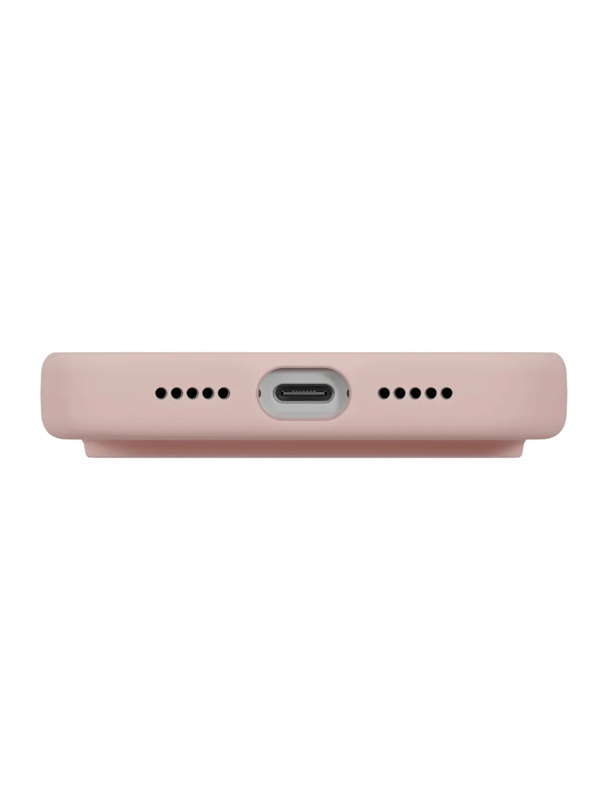 Чехол Uniq на iPhone 17 Pro, LINO MagSafe, силиконовый, с эффектом Soft-Touch, с рамкой для защиты камеры, розовый