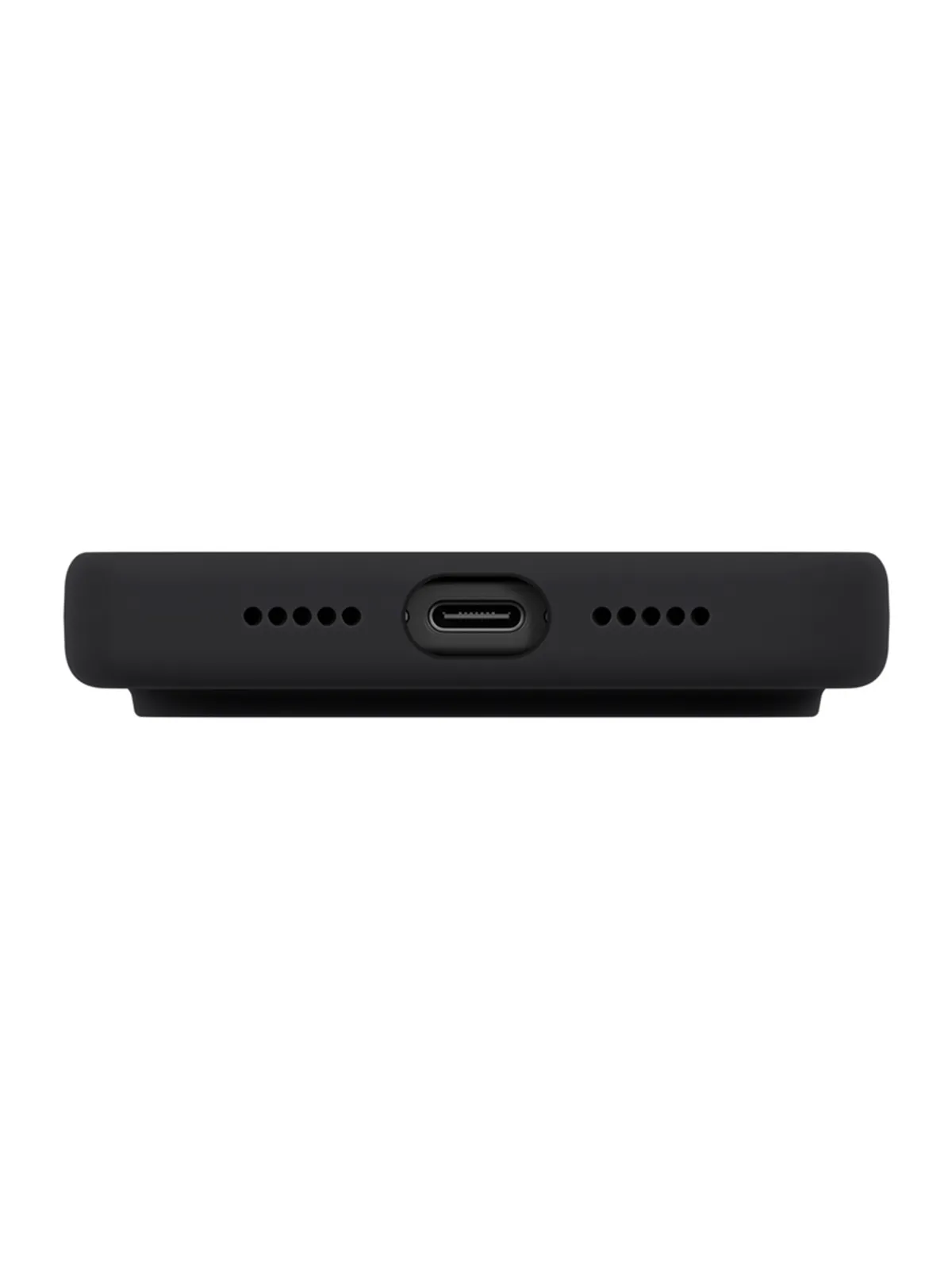 Чехол Uniq на iPhone 17 Pro, LINO MagSafe, силиконовый, с эффектом Soft-Touch, с рамкой для защиты камеры, темно-серый