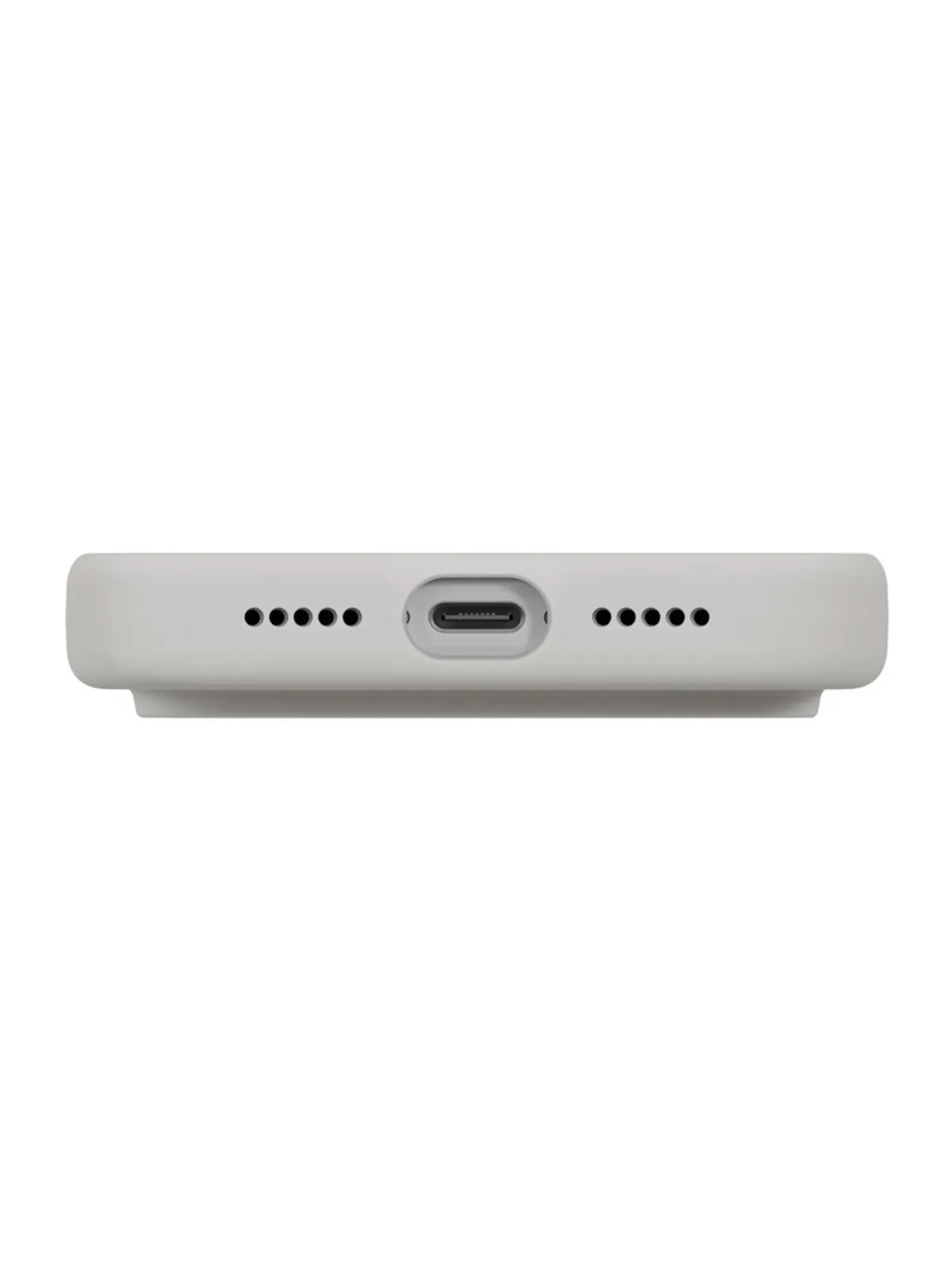 Чехол Uniq на iPhone 17 Pro, LINO MagSafe, силиконовый, с эффектом Soft-Touch, с рамкой для защиты камеры, серый