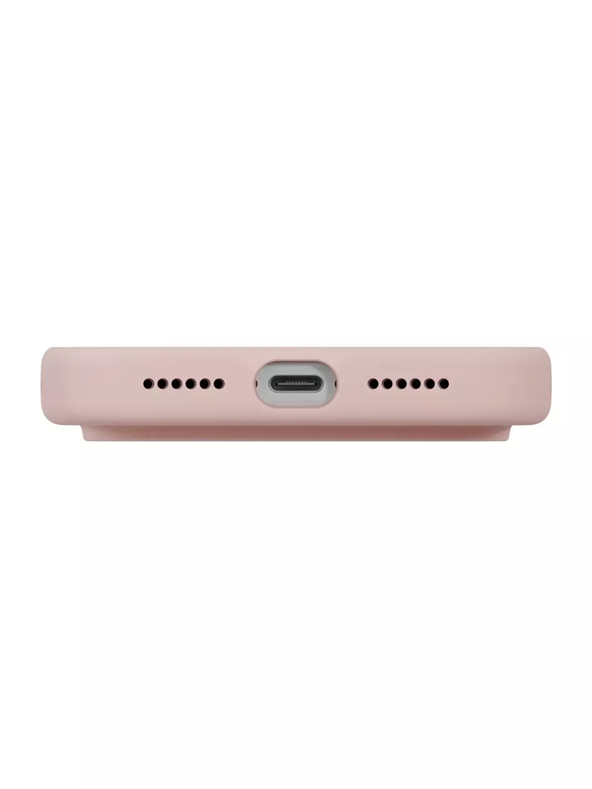 Чехол Uniq на iPhone 17 Pro Max, LINO MagSafe, силиконовый, с эффектом Soft-Touch, с рамкой для защиты камеры, розовый