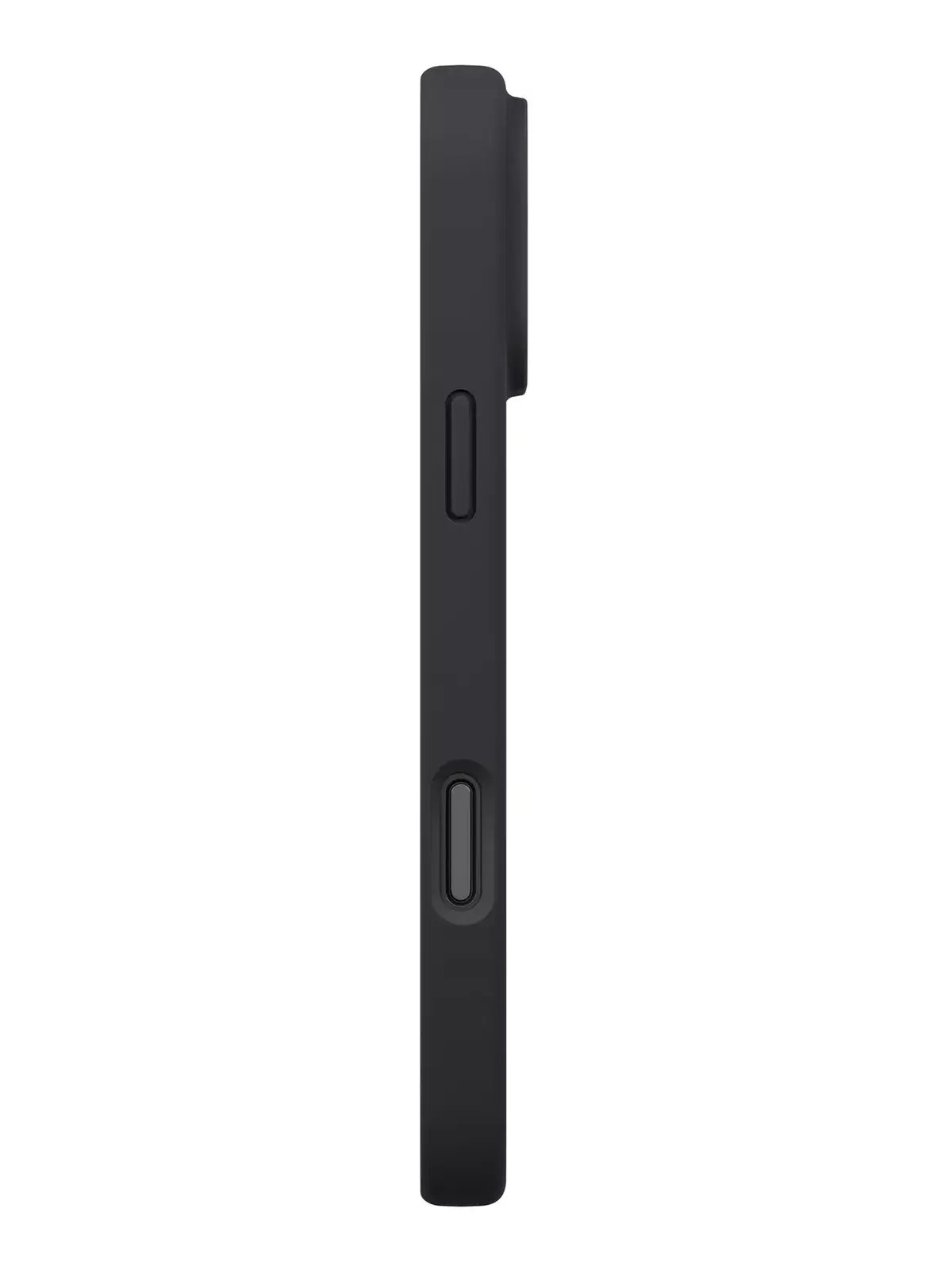 Чехол Uniq на iPhone 17 Pro Max, LINO MagSafe, силиконовый, с эффектом Soft-Touch, с рамкой для защиты камеры, темно-серый