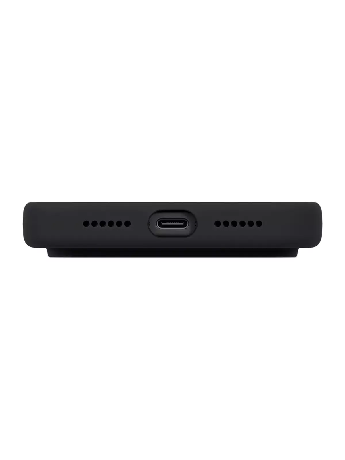 Чехол Uniq на iPhone 17 Pro Max, LINO MagSafe, силиконовый, с эффектом Soft-Touch, с рамкой для защиты камеры, темно-серый