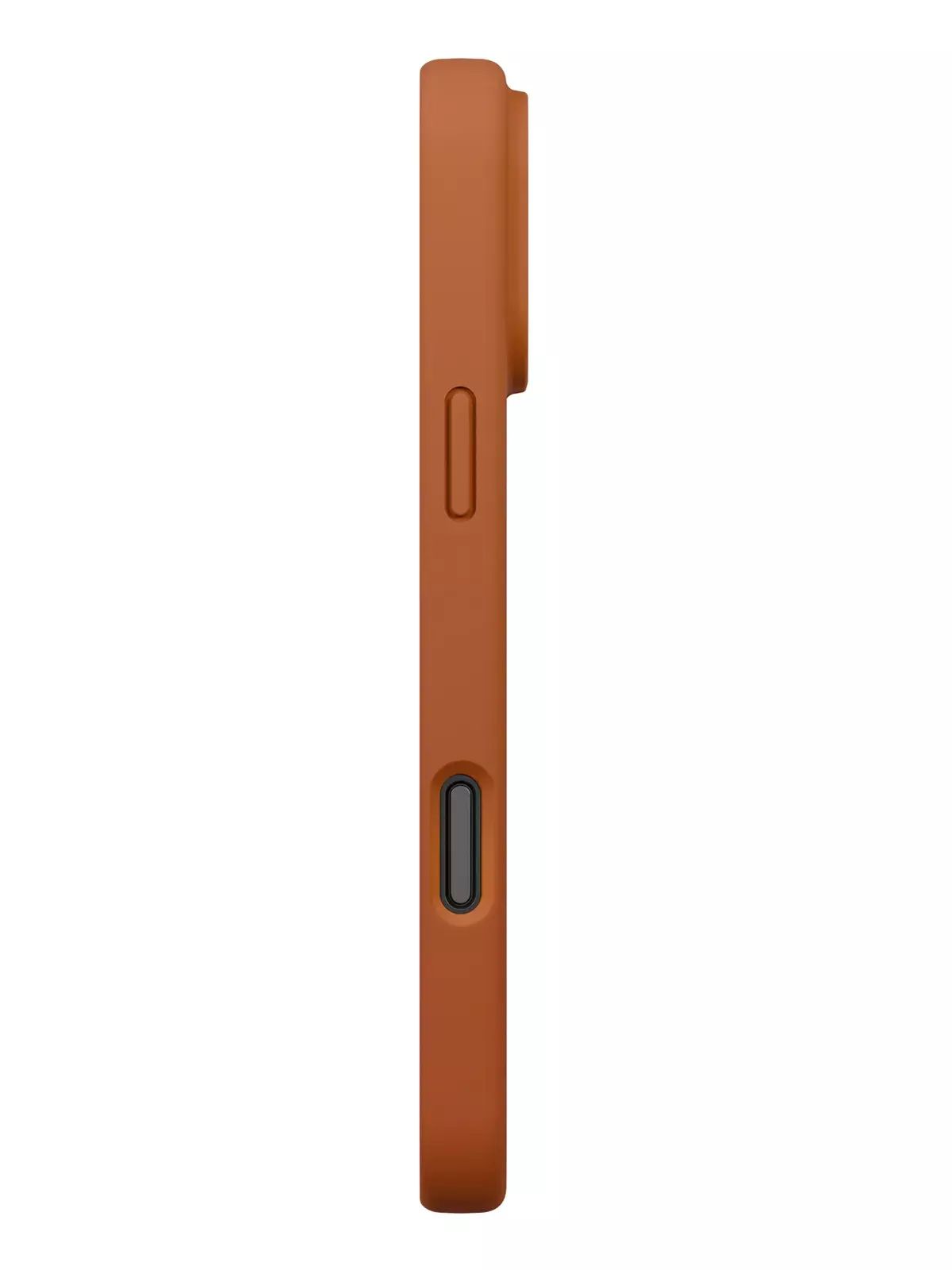 Чехол Uniq на iPhone 17 Pro Max, LINO MagSafe, силиконовый, с эффектом Soft-Touch, с рамкой для защиты камеры, оранжевый