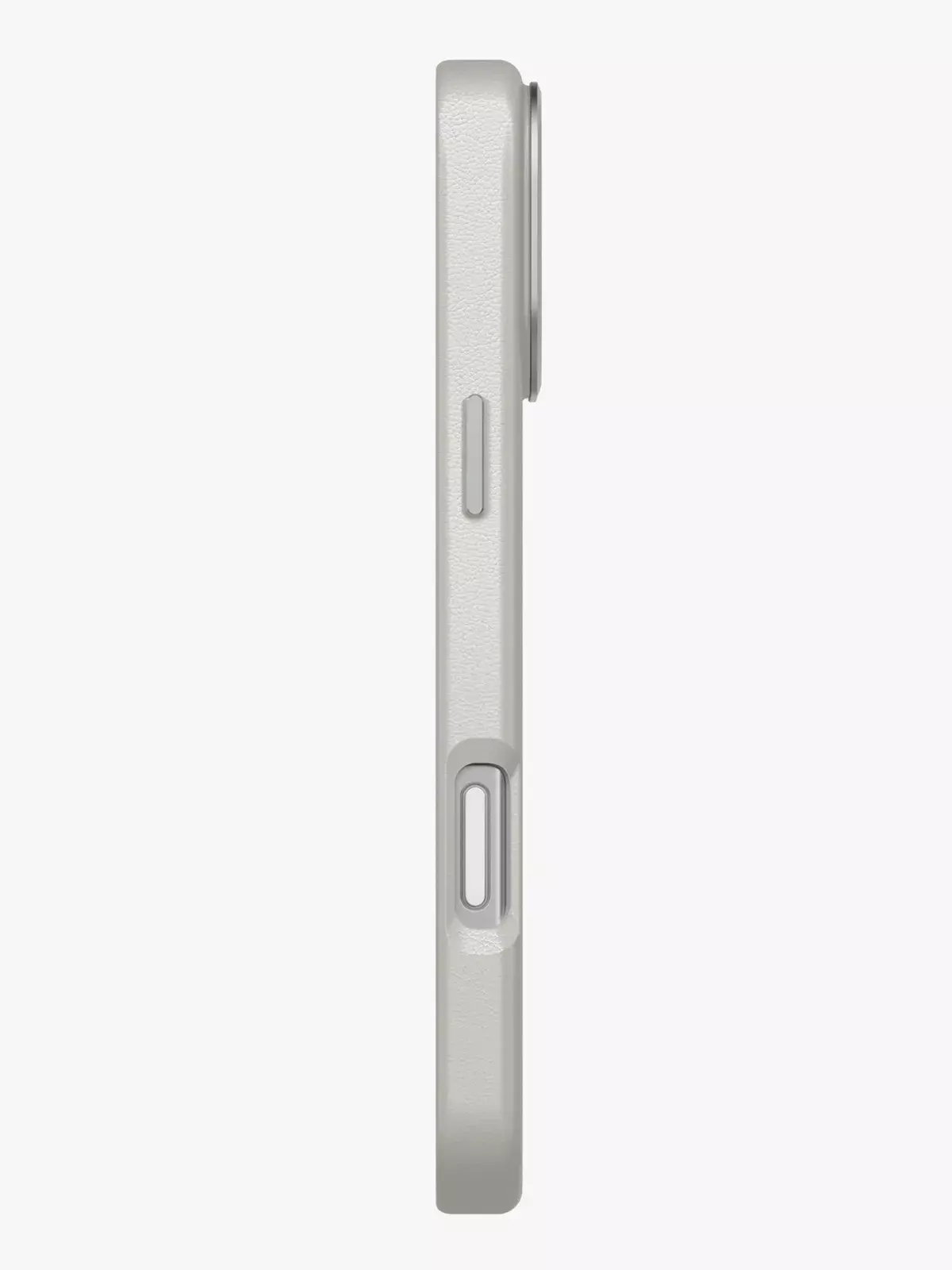 Чехол Uniq на iPhone 17 Pro Max, Lyden MagSafe, из премиальной экокожи, с металлической защитой камеры, серый