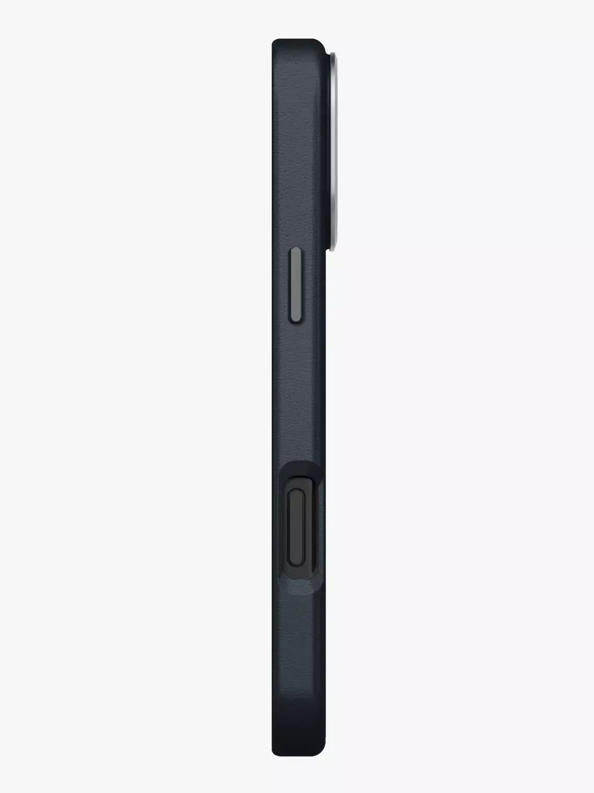 Чехол Uniq на iPhone 17 Pro Max, Lyden MagSafe, из премиальной экокожи, с металлической защитой камеры, синий