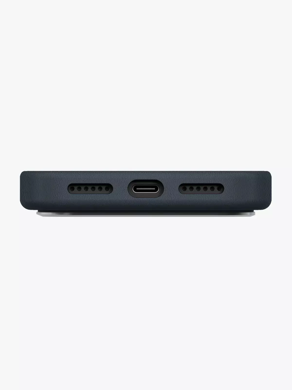 Чехол Uniq на iPhone 17 Pro Max, Lyden MagSafe, из премиальной экокожи, с металлической защитой камеры, синий