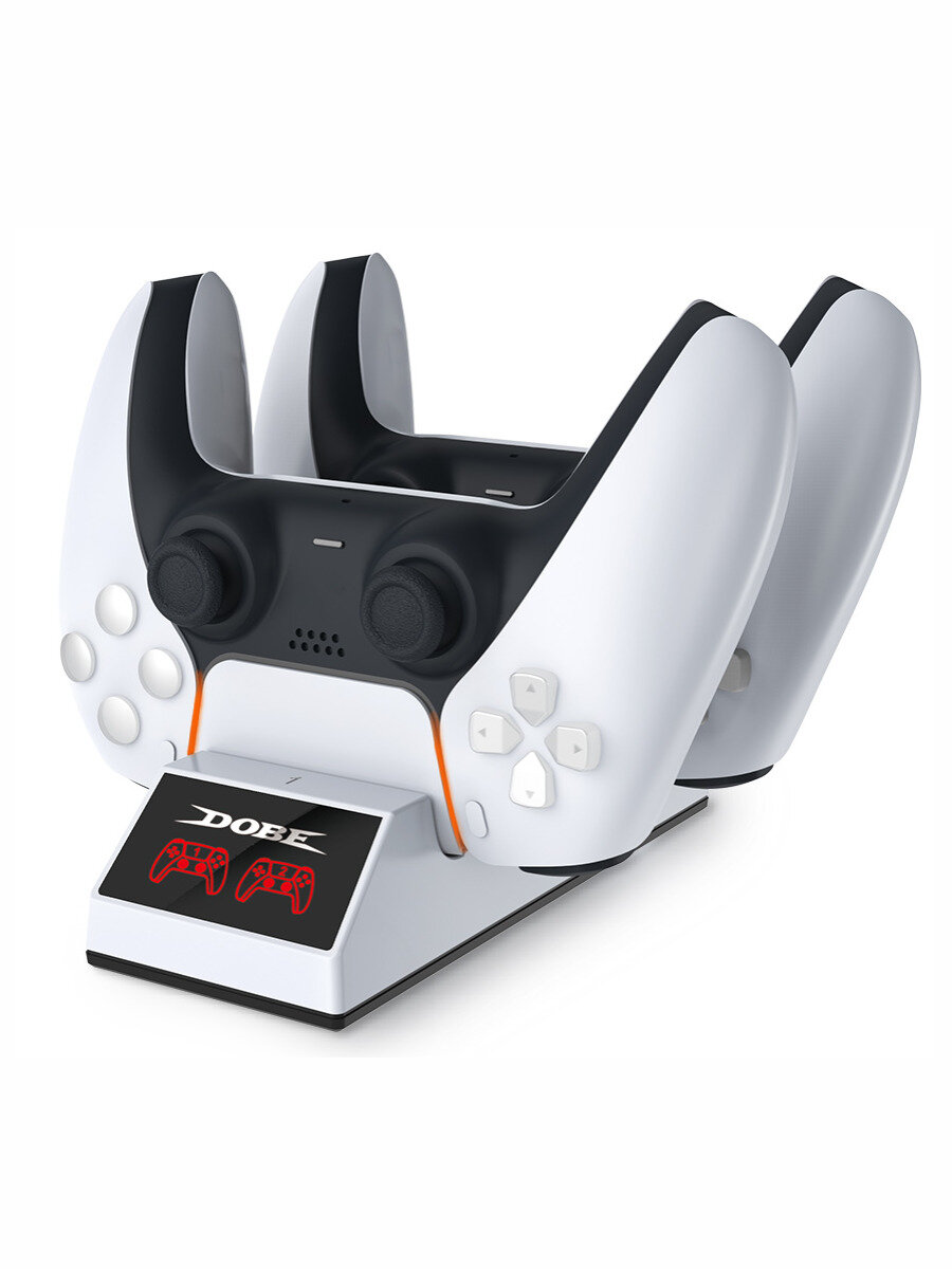Зарядная станция для геймпадов DualSense PlayStation 5 (PS5) DOBE Charging Dock
